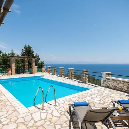 Delightful Paxos | 2 Bedrooms | Jizo | Breathtaking Sea/gaios Views And Private Pool | Loggos 4*